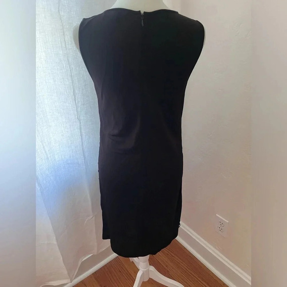 Diane Von Furstenberg Knee Length Sequined Black Dress Women Size Small - Picture 9 of 11